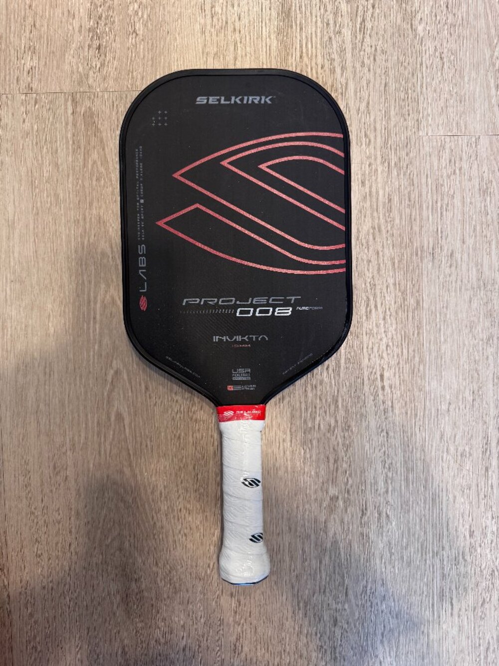 Selkirk Labs Project 008 Invikta 10mm Pickleball Paddle New